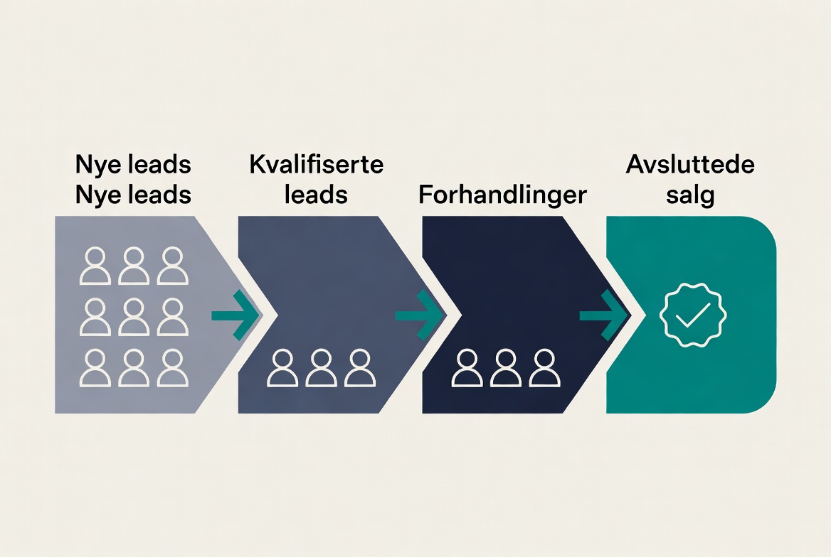 Pipeline-styring av leads